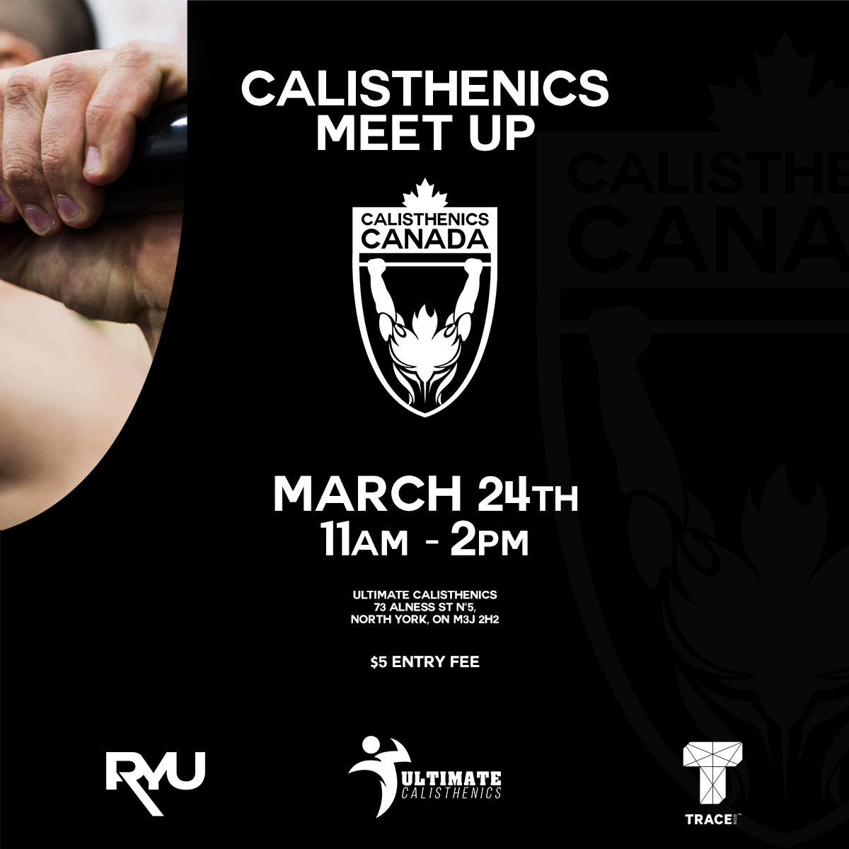 Ultimate Calisthenics Meetup – March 24th, 2018